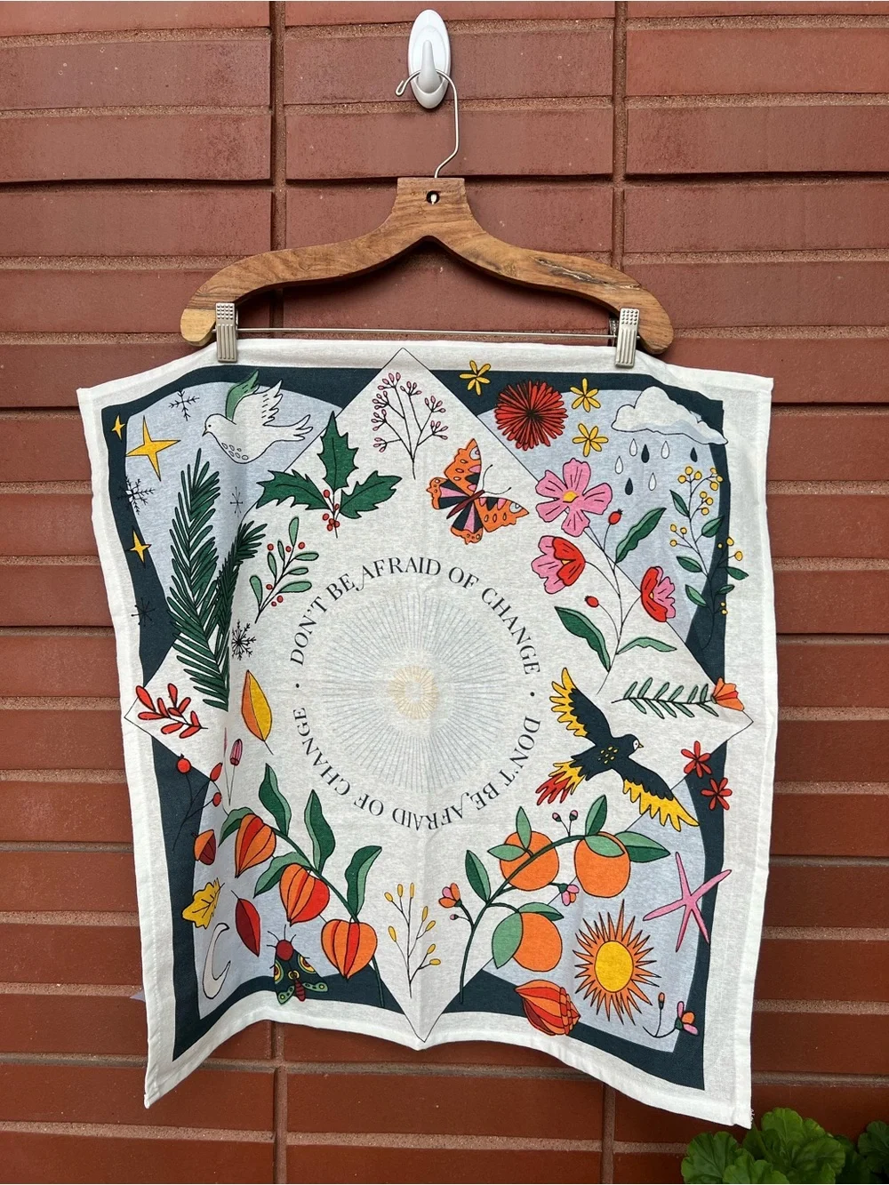 Anthropologie Bandana Dish Towel